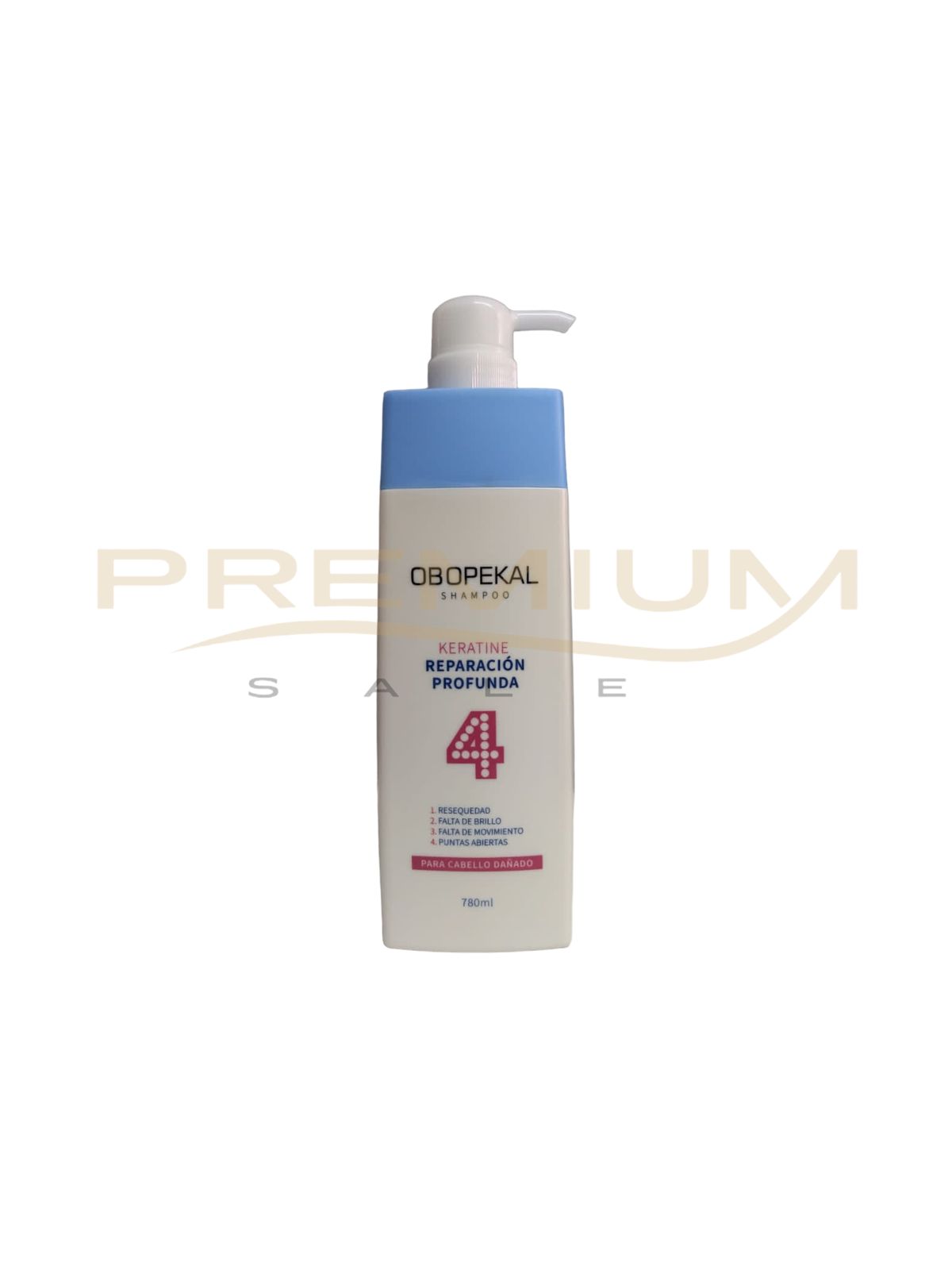 Shampoo reparacion profunda  keratina obopekal 780 ml