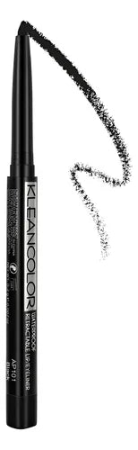 Delineador retractil color negro- A prueba de agua- Klean color